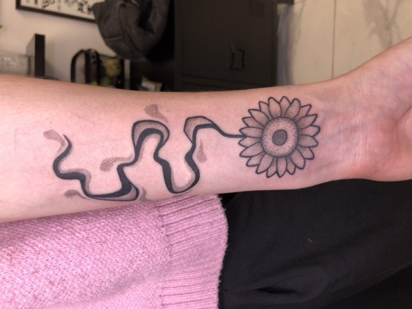 Tatouage abstrait